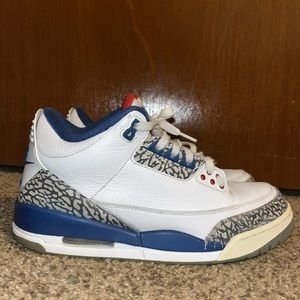 Jordan 3 retro OG true blue shoes